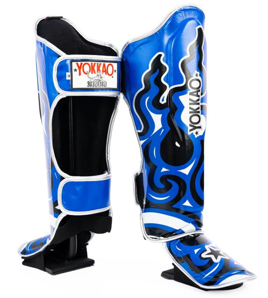 Flames Shin Guards